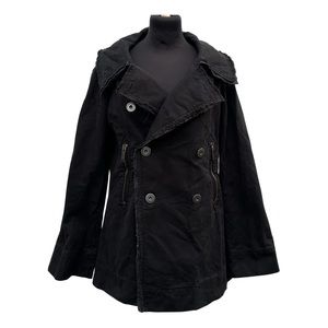 Black Diesel Canvas Coat